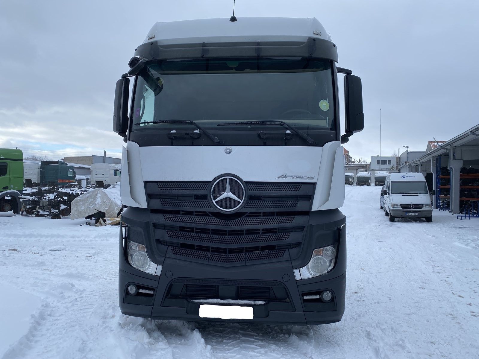 2015 Mercedes Benz Actros MP4 Vilkikas Ardomas Dalimis