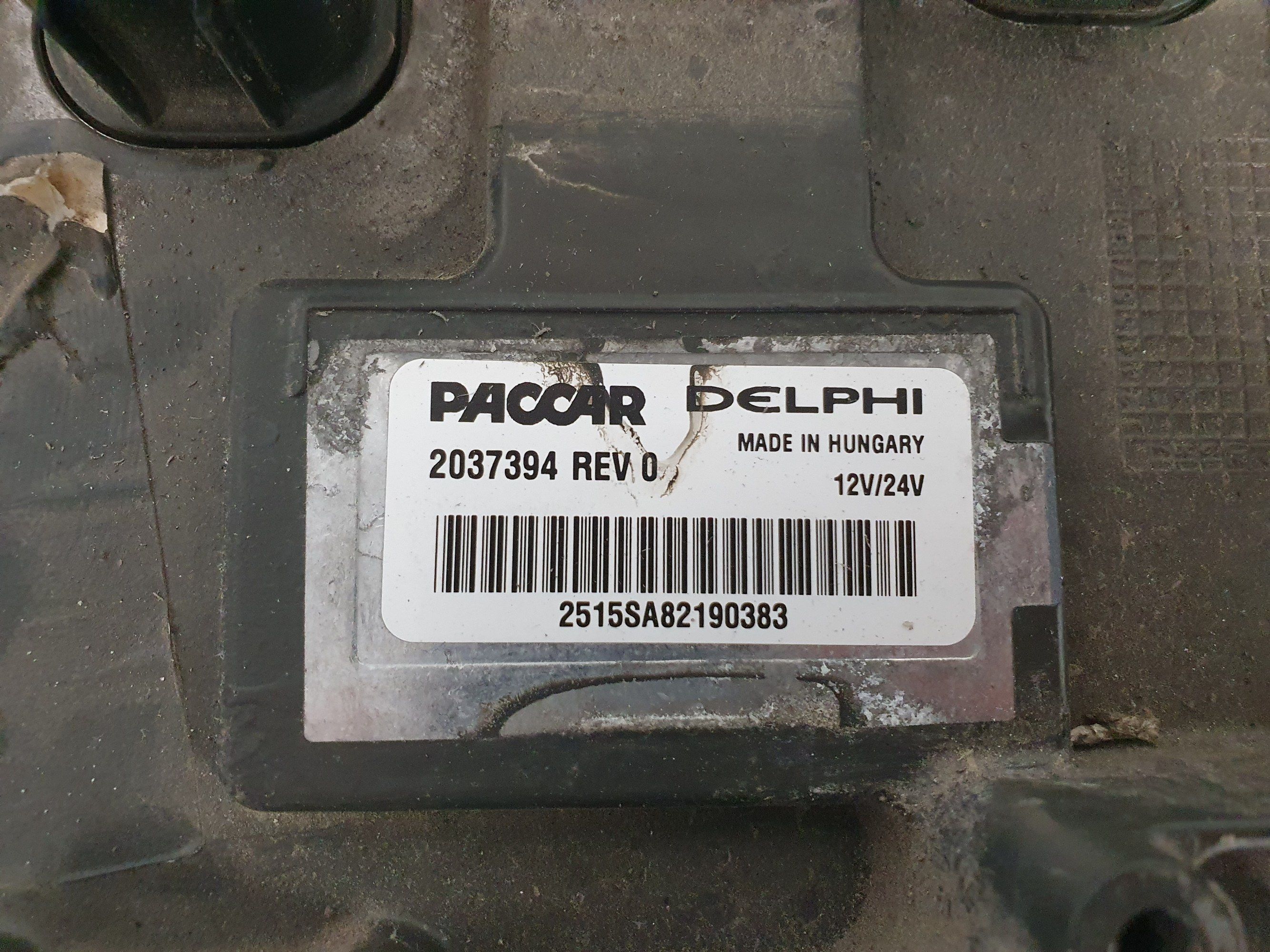 DAF XF 106 control unit REV 0
