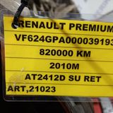 Renault Premium DXi 460 pavarų dežė AT2412D