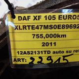 DAF XF105 EURO5 12AS2131TD pavarų dėžė