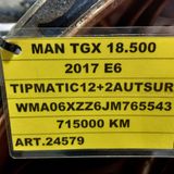 MAN TGX TIPMATIC 12+2 EURO 6 pavarų dėžė
