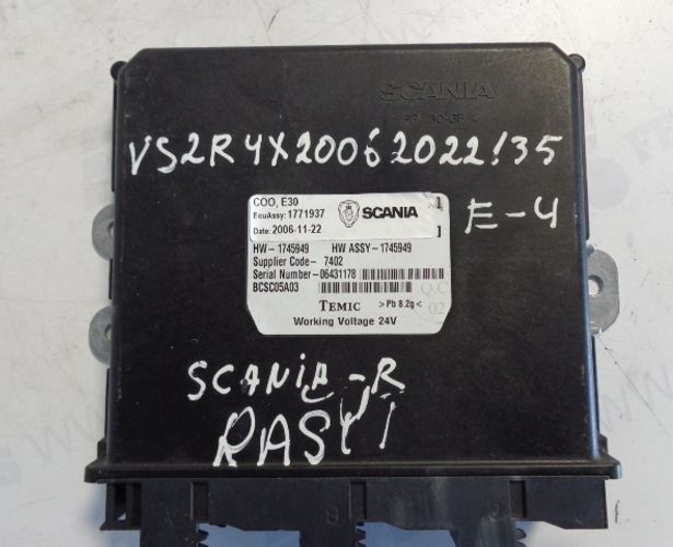 Scania COO coordinator control unit 1771937, 1745949