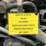 MAN TGL D0834 LF65 220 PS EURO 5 engine