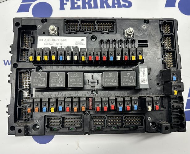 Mercedes Benz Actros MP4 SAM cabin fuse box