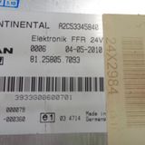 MAN TGX ECU complete set with FFR and ignition with key 0281020131, 81258057093