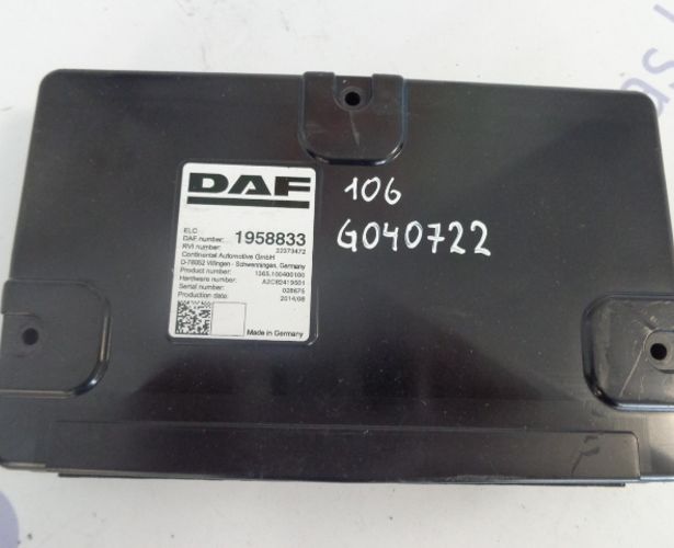DAF XF106 ELC valdymo blokas 1958833, 22373472