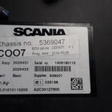 Scania DC13115 EURO 6 ECU set 2751962, 2621333, COO7 2711461, 2721555 variklio užvedimo komplektas