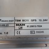 MAN TBM BC11 GPS valdymo blokas 81258127024