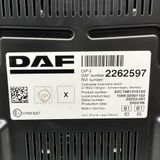 DAF instrument cluster, dashboard